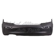 Chevrolet Sonic Sedan 2017-2020 Bumper Rear Primed Without