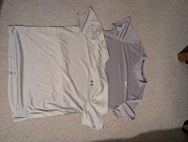 Under Armour and Nike Activewear T-Shirts