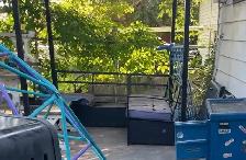 L Shaped Outdoor Seating with Attachable Canopy - Photo 4