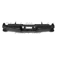 Chevrolet Pickup Chevy Silverado 2015-2019 Bumper Rear Black