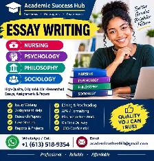 ESSAY WRITING NURSING, PSYCHOLOGY, PHILOSOPHY, SOCIOLOGY