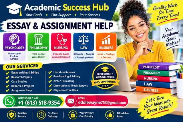Psychology/Philosophy/Nursing/Law/Business