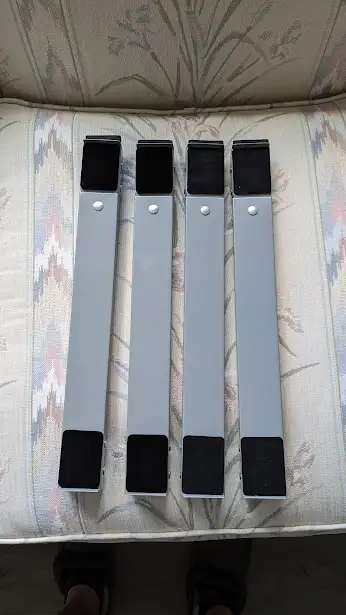 Four Metal Industrial Grade Appliance Dollies comes with Nylon W