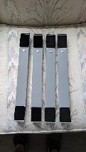 Four Metal Industrial Grade Appliance Dollies comes with Nylon W