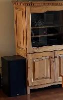 meuble télé / audio en bois franc fabriqué à la main au Québec - Photo 2