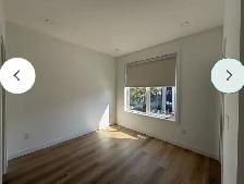 Spacious Bedroom with Ensuite Bathroom and Walk-in Closet Oct. 1