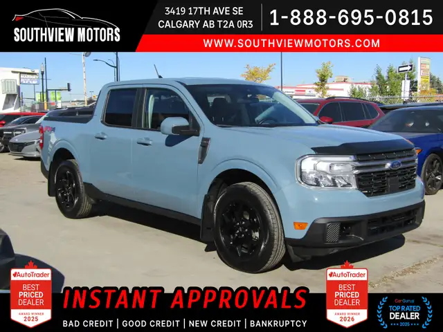 2023 Ford Maverick Lariat FX4 2.0L AWD Leather | CarPlay | Navi