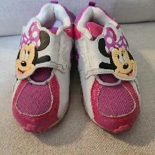 Disney Minnie Mouse Girls Shoes | Lightweight Sneakers Size 10 - Photo 3
