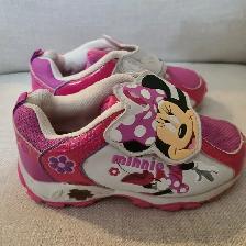 Disney Minnie Mouse Girls Shoes | Lightweight Sneakers Size 10 - Photo 4