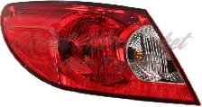 Chrysler Sebring Sedan 2007-2008 Tail Lights Left and Right - Photo 2