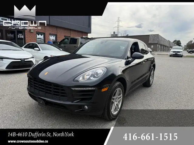 2017 Porsche Macan AWD 4dr S, NAVIGATION, PANORAMIC ROOF