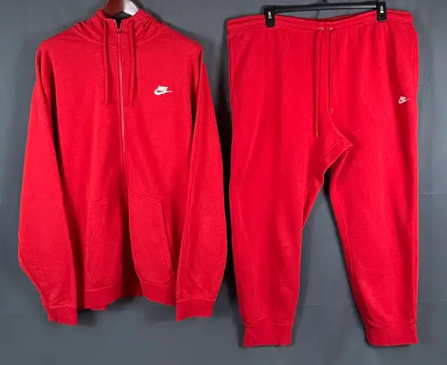 NIKE 804389-657 FN3787-657 CLUB SWEATSUIT (SIZE 3XLT 3XL)
