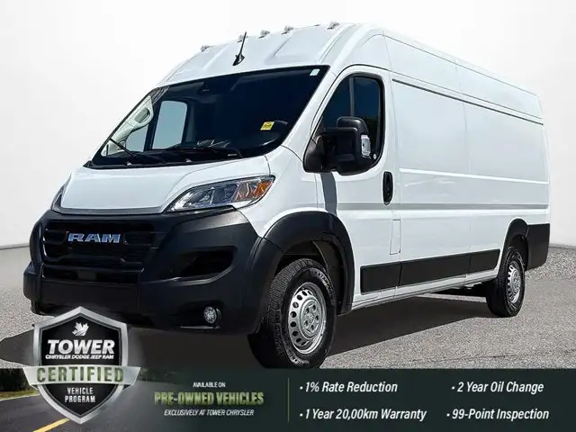 2025 Ram ProMaster Cargo Van Tradesman | 159 WB | High Roof