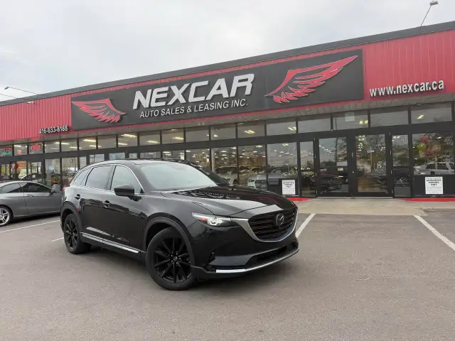 2023 Mazda CX-9 KURO EDITION AWD 7 PASS LEATHER SUNROOF NAV B/SP