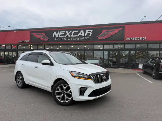 2019 Kia Sorento SX AWD 7 PASS LEATHER PAN/ROOF B/SPOT L/ASSIST