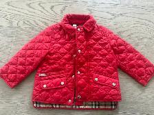 Burberry Quilted Jacket 18M