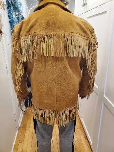 Brand new men,s fringe jacket - Photo 4