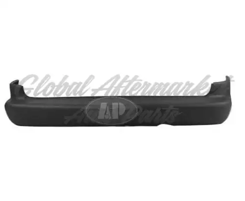 Chrysler Town And Country 1996-1998 Bumper Rear Black Le Lx 113