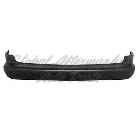 Chrysler Town And Country 1996-2000 Bumper Rear Textured Grey