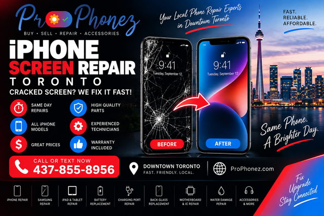 iPhone Screen Repair Toronto | Cracked Screen Replacement