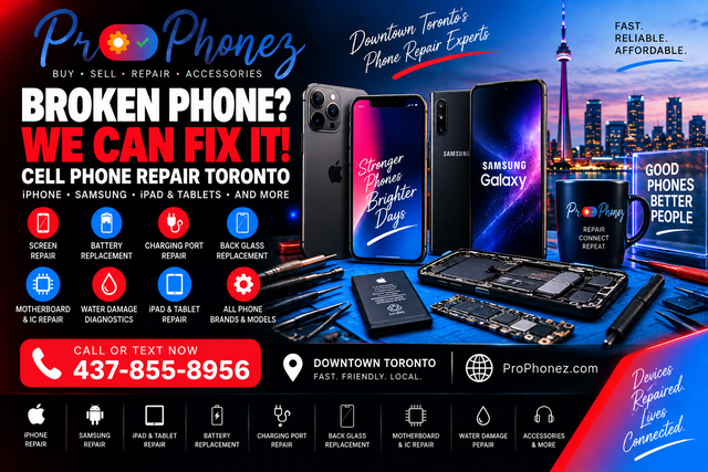 Cell Phone Repair Toronto | iPhone & Samsung Repair