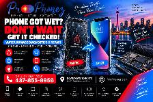 Water Damage Phone Repair Toronto | iPhone & Samsung Diagnostics