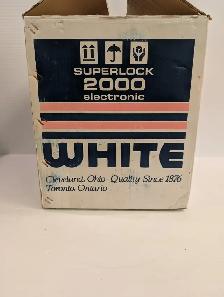(B4023) White Superlock 2000 ATS Electronic Serger Overlock M... - Photo 10