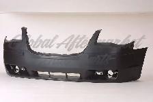 Chrysler Town And Country 2008-2010 Bumper Front Primed Without