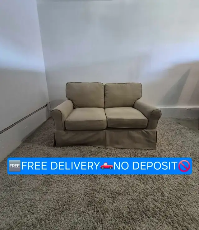 FREE DELIVERY Pier 1 Imports 2 Seater Loveseat Cozy & Comfy Sofa