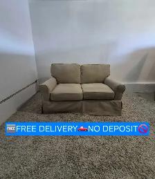 FREE DELIVERY Pier 1 Imports 2 Seater Loveseat Cozy & Comfy Sofa