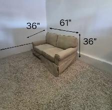 FREE DELIVERY Pier 1 Imports 2 Seater Loveseat Cozy & Comfy Sofa - Photo 10