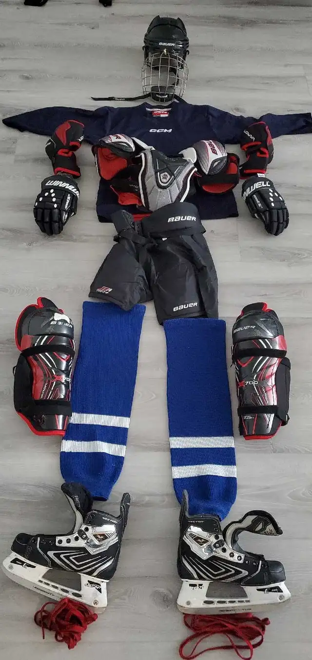 Youth Hockey Gear – Full Set (Fits approx. 9–11 years old)