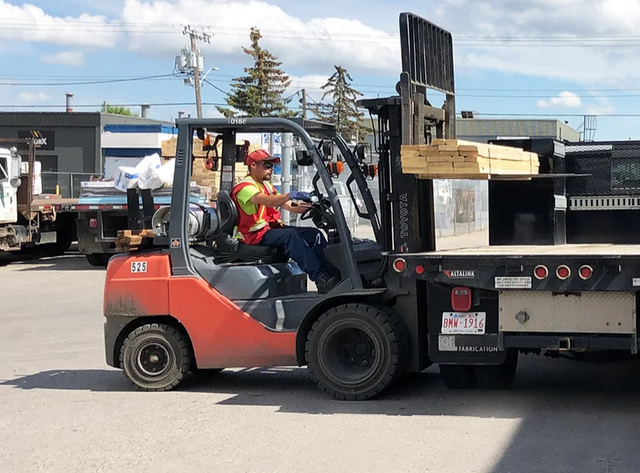 Lumberyard Forklift Operator