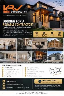 KRV Construction Home Renovation & Construction Services