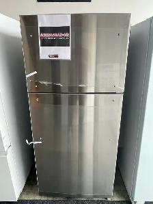 NEW 30" Moffat Top Freezer Fridge (18 Cu.Ft) Stainless Steel - Photo 2