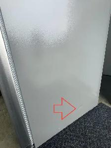 NEW 30" Moffat Top Freezer Fridge (18 Cu.Ft) Stainless Steel - Photo 8