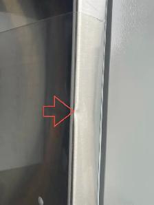 NEW 30" Moffat Top Freezer Fridge (18 Cu.Ft) Stainless Steel - Photo 9