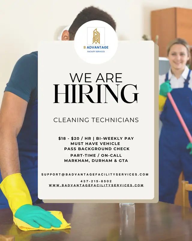 Part-Time / On-Call Commercial & Residential Turnover Cleaner