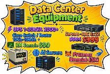 data center equipment ups 1-20kva 2000  cisco switch router  10g