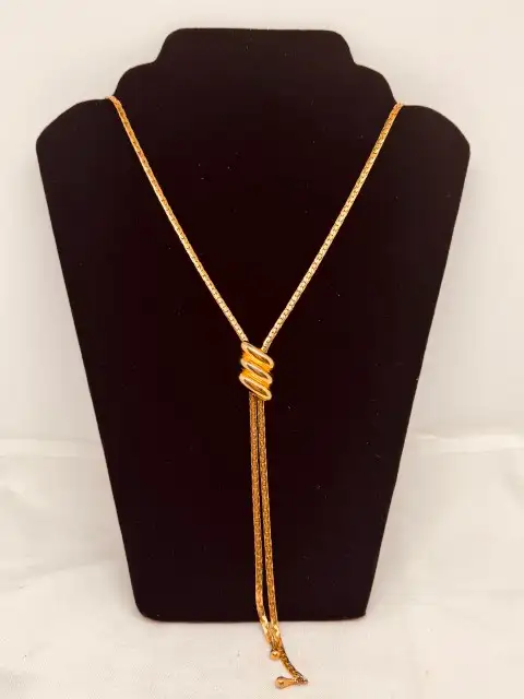 Vintage Signed Goldette Bolero Necklace