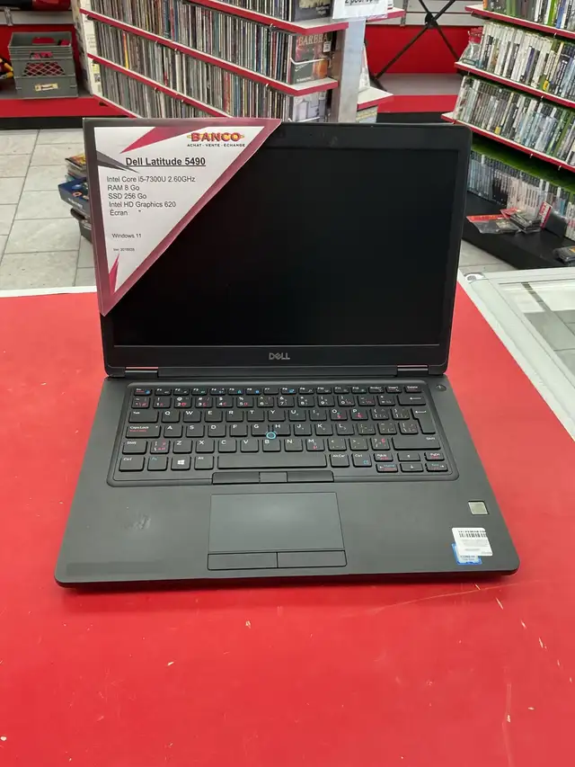ordinateur portable Dell latitude 5490