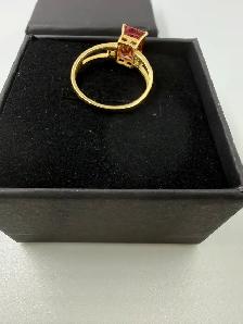 Women's 10K Gold Ring w 2 Ct Lab. Pink Diamond~Comes w Appraisal - Photo 3
