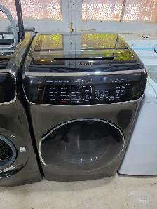 Samsung Flex Duo 27' Black Stainless Front-Load Washer Dryer Set - Photo 5