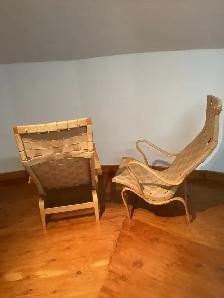 Vintage Beech Bruno Mathsson Lounge Chairs - Photo 2