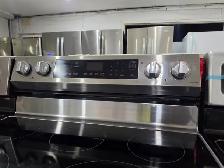 NEWER MODEL Samsung 30' Stainless Steel Electric Glass Top Stove - Photo 2