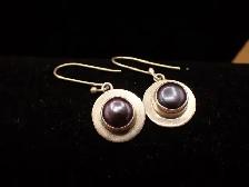 Sterling Silver Dangle Earrings and Open Work Ring - Photo 2