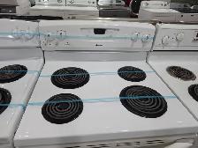 Amana 30' White Freestanding Electric Coil Top Stove Oven Range - Photo 2