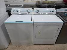 DIRECT DRIVE Whirlpool 27' Top-Load Washer & Front-Load Dryer