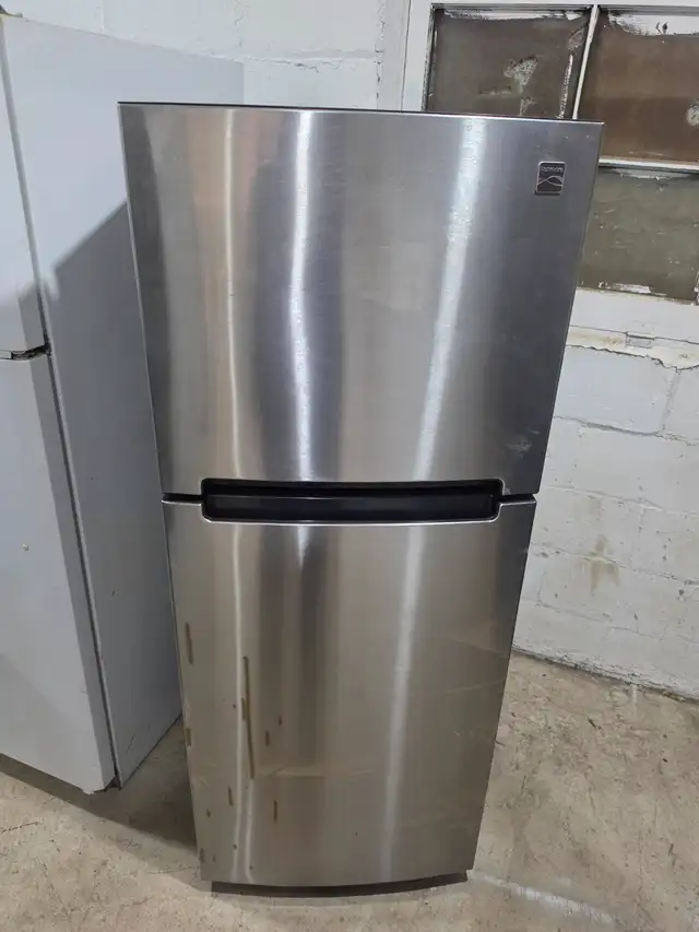 Kenmore 24' Stainless Steel Top Freezer Bottom Fridge Can DELIVE