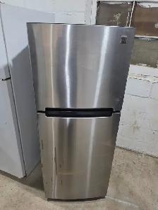 Kenmore 24' Stainless Steel Top Freezer Bottom Fridge Can DELIVE